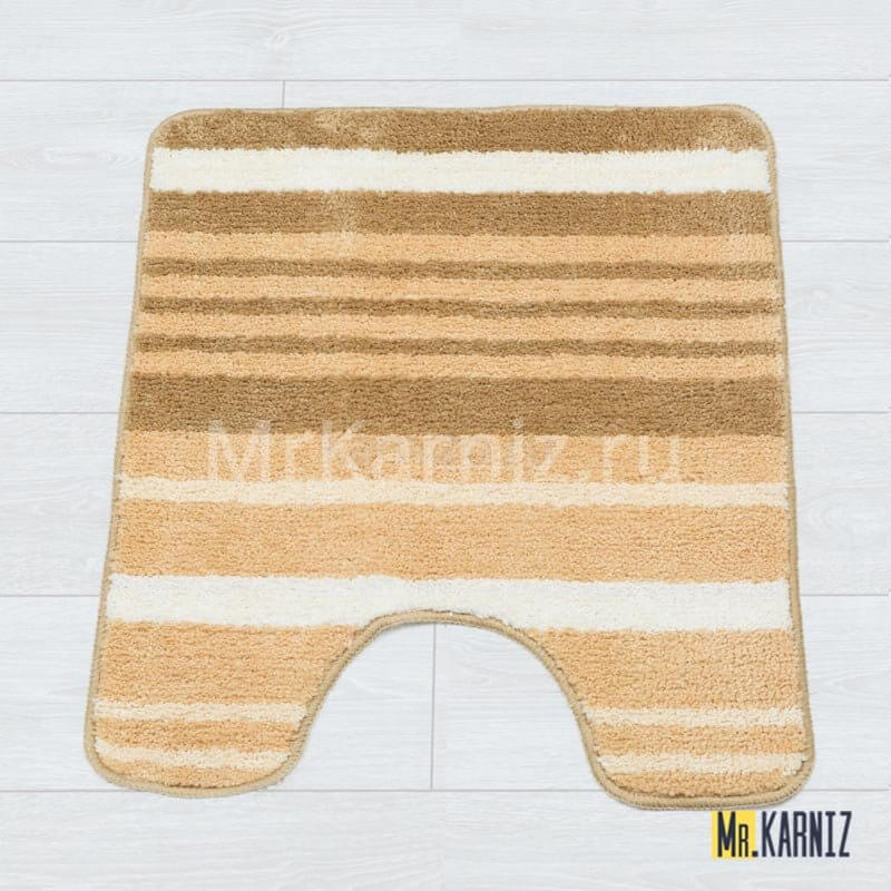 Коврик для туалета Найс 10 бежевый