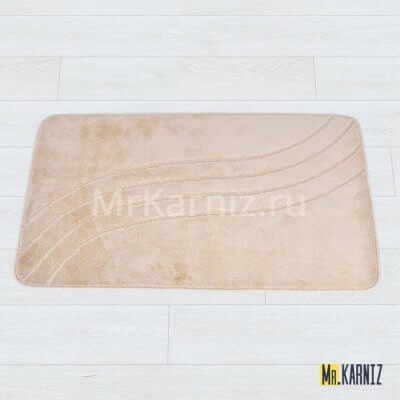 Коврик в ванную ТН бежевый 100