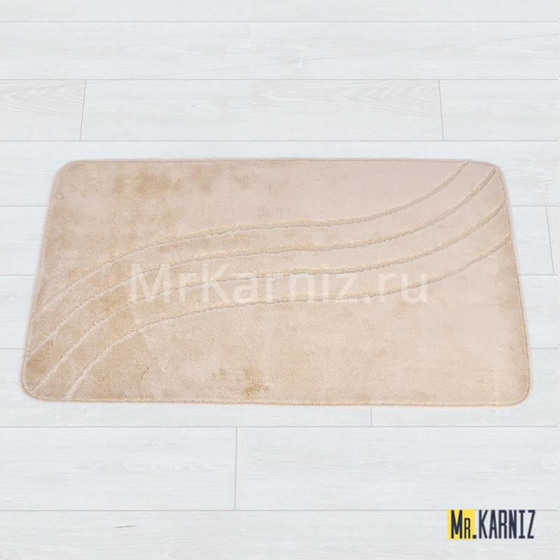 Коврик в ванную ТН бежевый 100