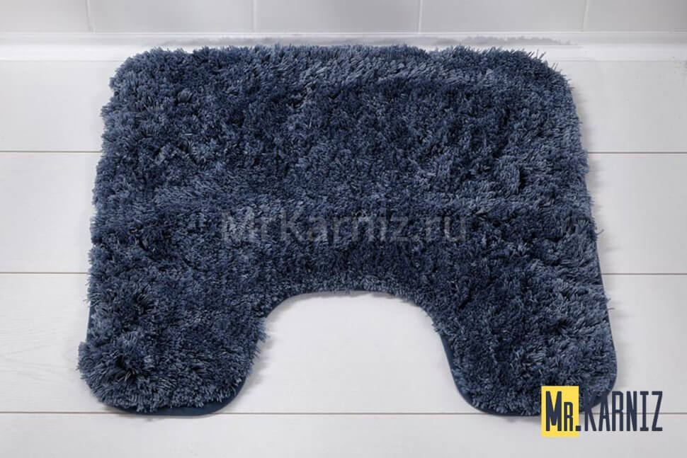 Коврик для туалета Тиволи синий